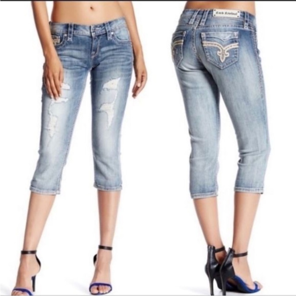 Rock Revival Alosa Capri jeans
